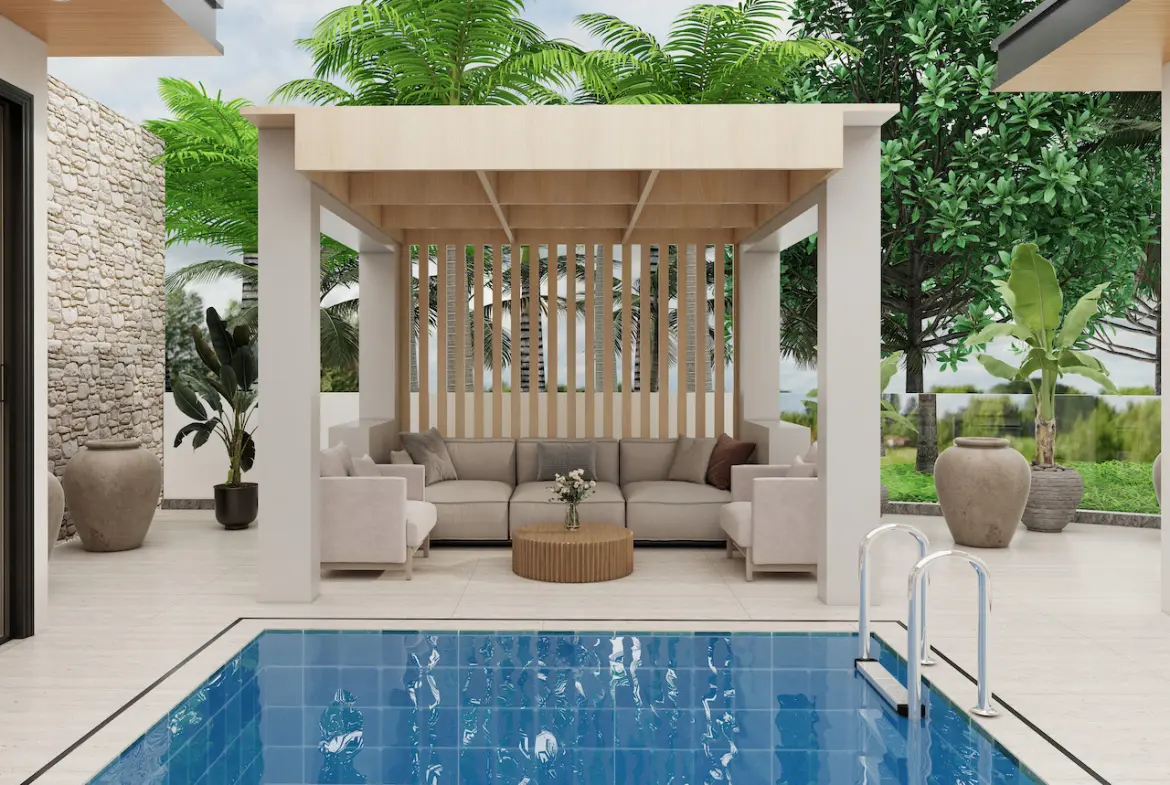 Samui Golf Luxury Villas Type D Sala