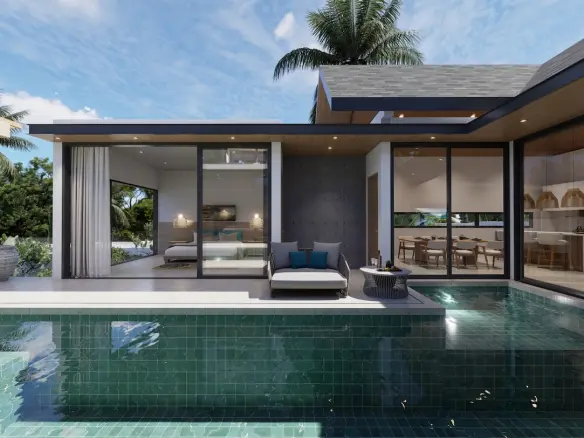 Samui Golf Luxury Villas Type D swimming pool