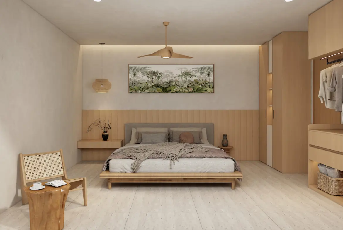 Samui Golf Luxury Villas Type D Bedroom