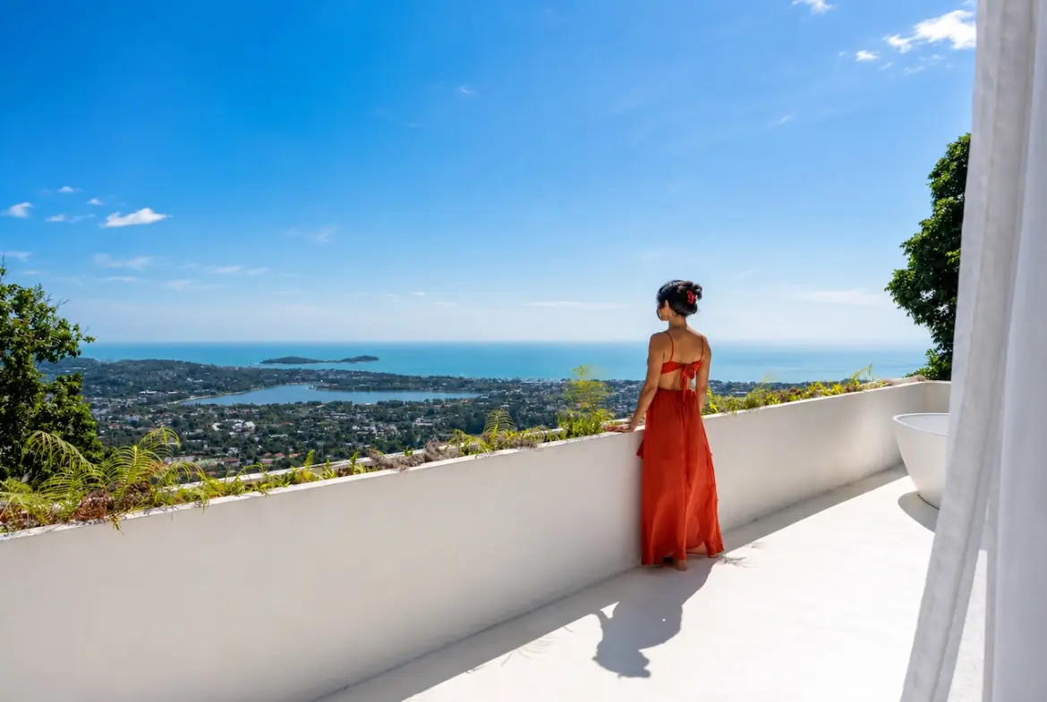Sea View Chaweng Property For Sale Balcony