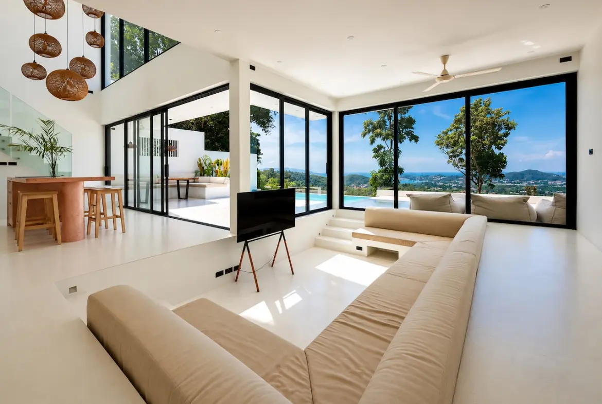 Sea View Chaweng Property For Sale Lounge
