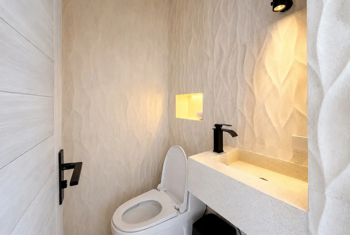 Sea View Chaweng Property For Sale Guest Bathroom