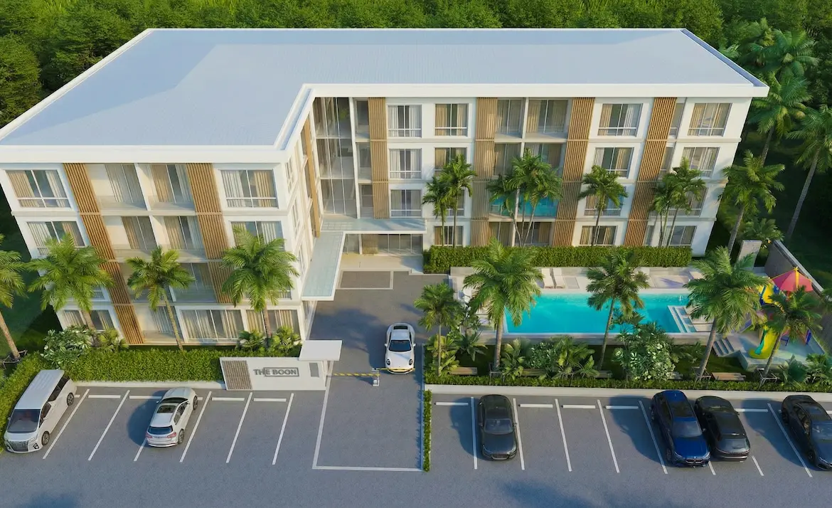 The Boon Two-Bed Condo Apartments Aerial