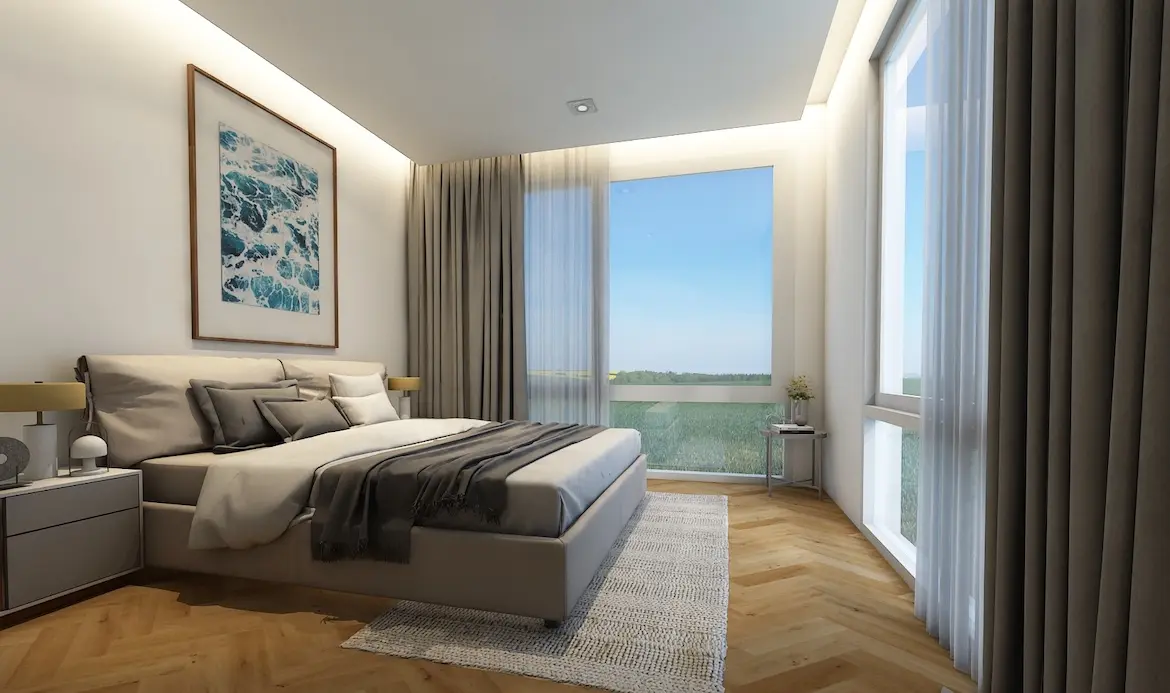 The Boon Two-Bed Condo Apartments Bedroom