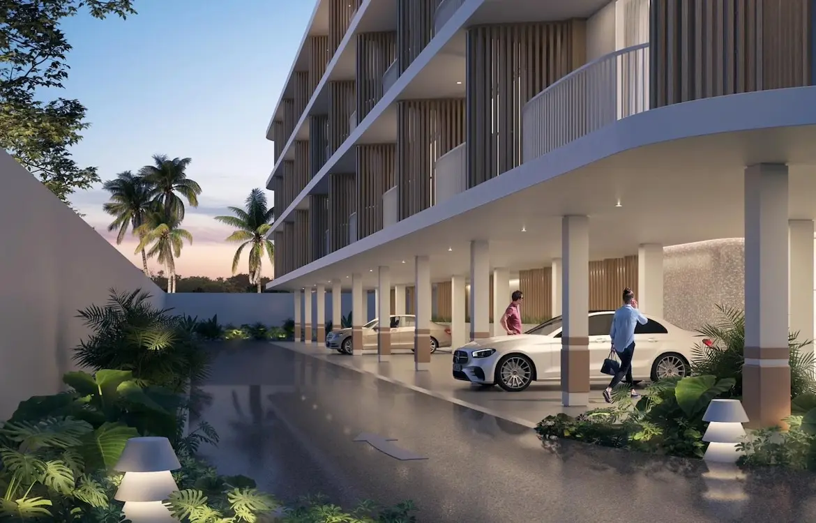 The Coral 3 Bed Apartments Car Parking