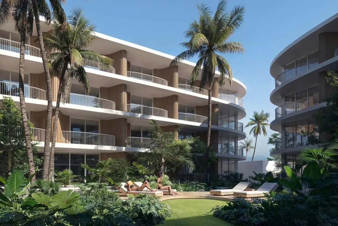 The Coral Koh Samui Condo Landscape Garden