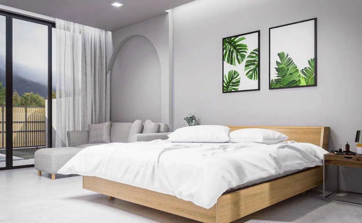 3 Bedroom Sea view House In Bang Po Master Bedroom