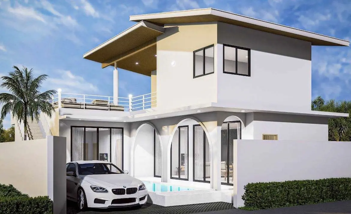3 Bedroom Sea view House In Bang Po Ariel
