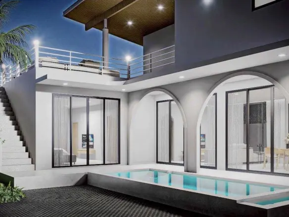 3 Bedroom Sea view House In Bang Po Exterior