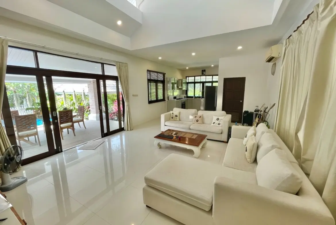 Bophut Residence Villa Living Area