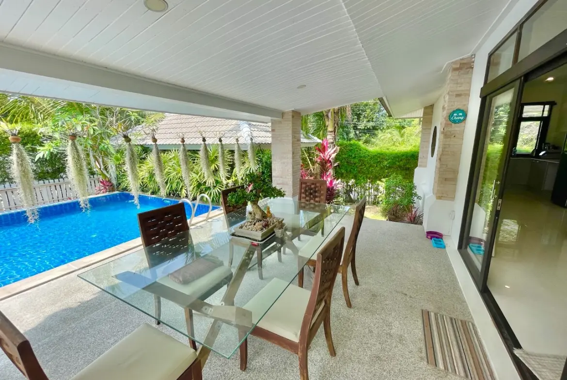 Bophut Residence Villa Covered Terrace