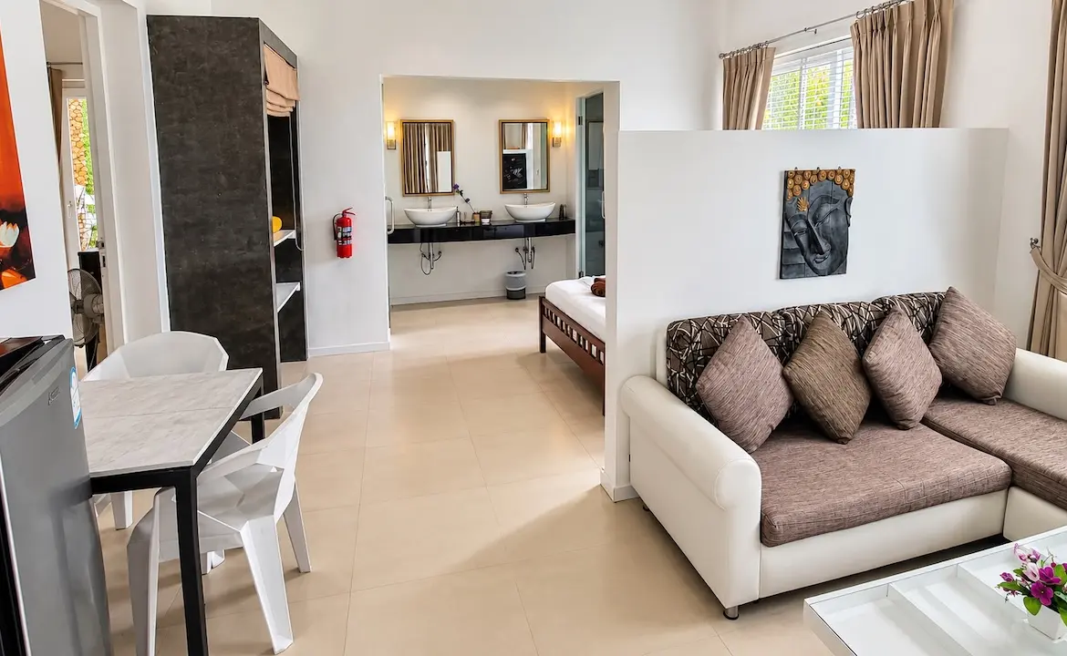 Chaweng 4-Bed Sea View Villa Lower Lounge