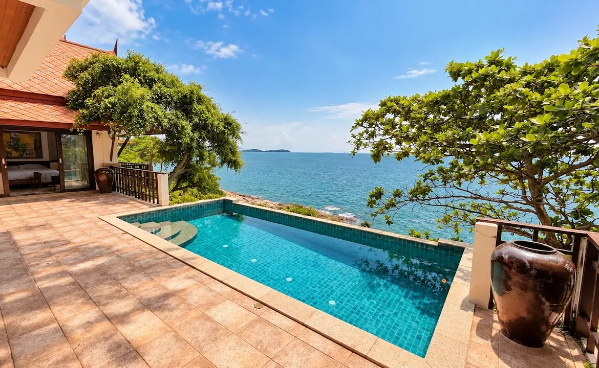 Chaweng Noi Oceanfront Villa Sun Terrace