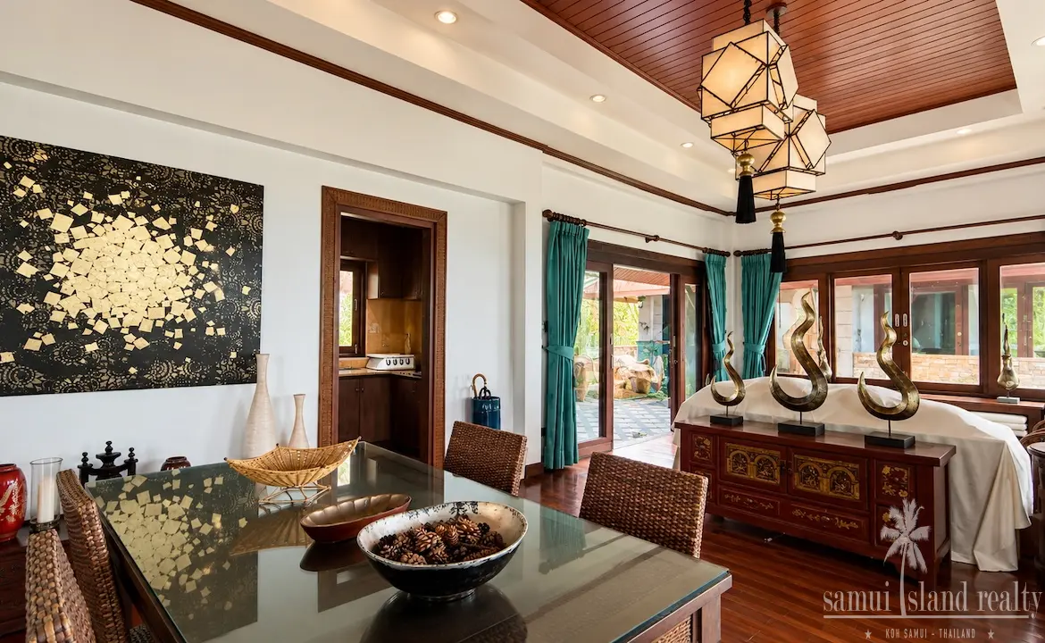 Chaweng Noi Oceanfront Villa Interior