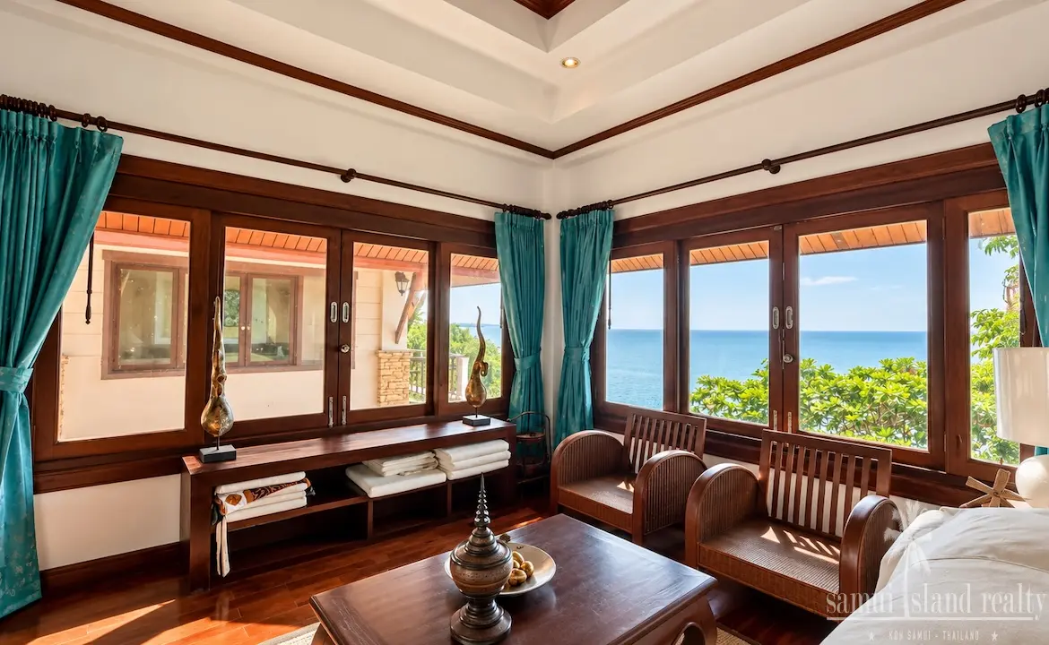 Chaweng Noi Oceanfront Villa Lounge