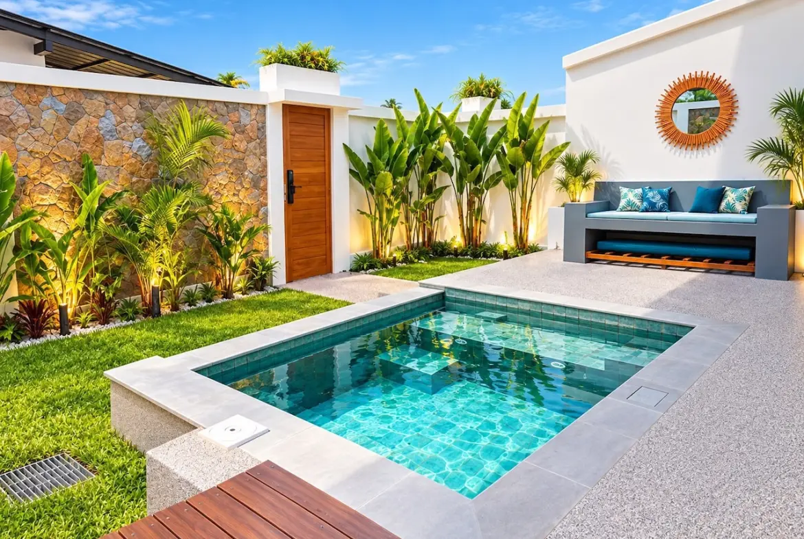 Humming Bird Villas Outdoor Area