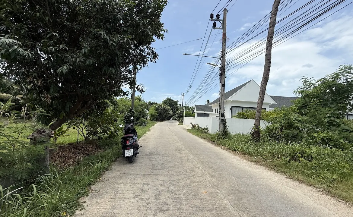 Koh Samui Land Plot In Hua Thanon Road