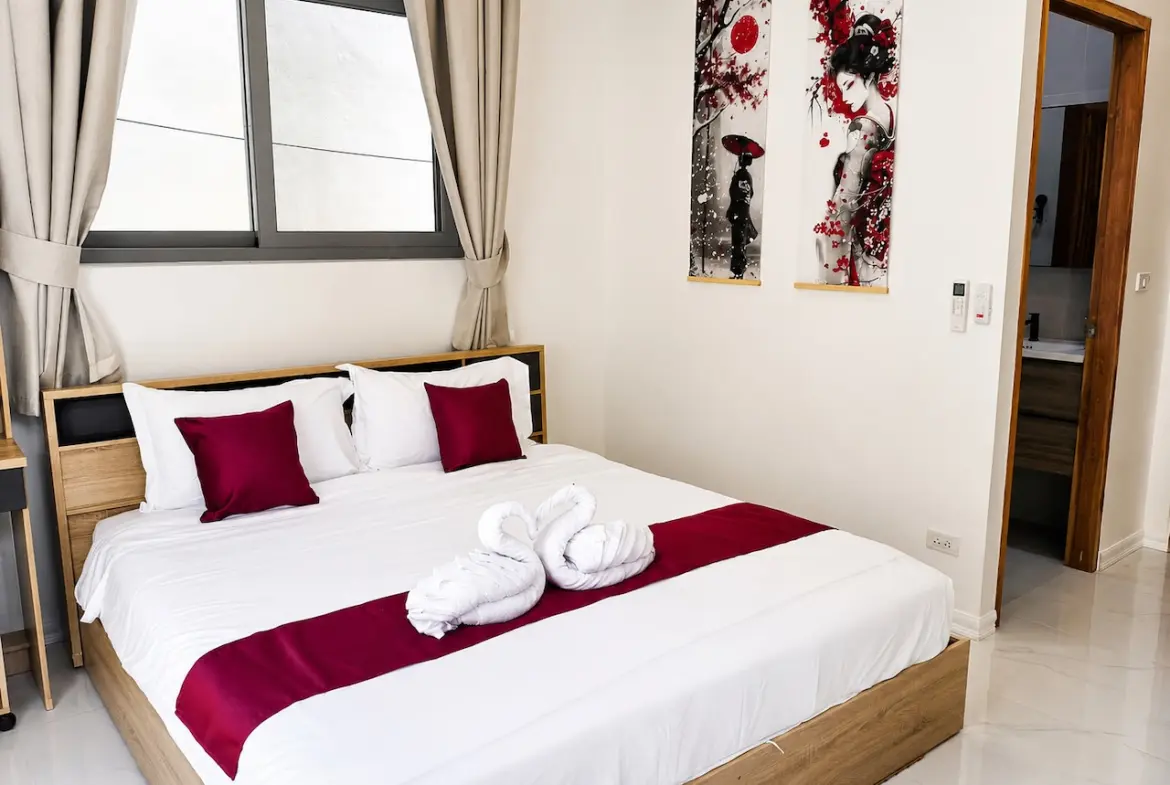 Koh Samui Modern Villa Bedroom