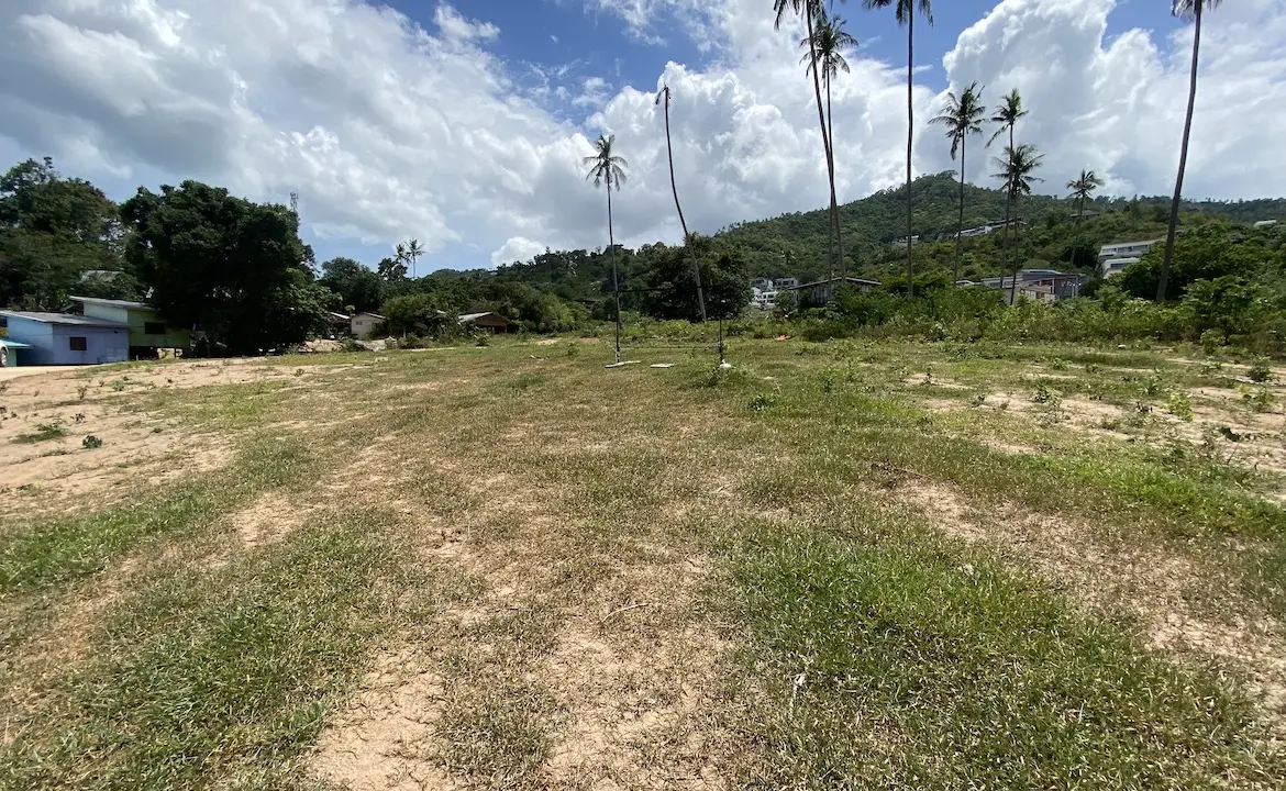Land Plots In Chaweng For Sale Back View