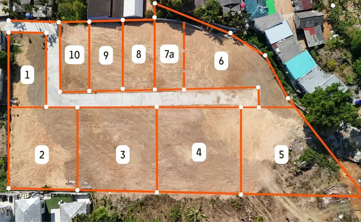 Land Plots In Chaweng For Sale Plot Number