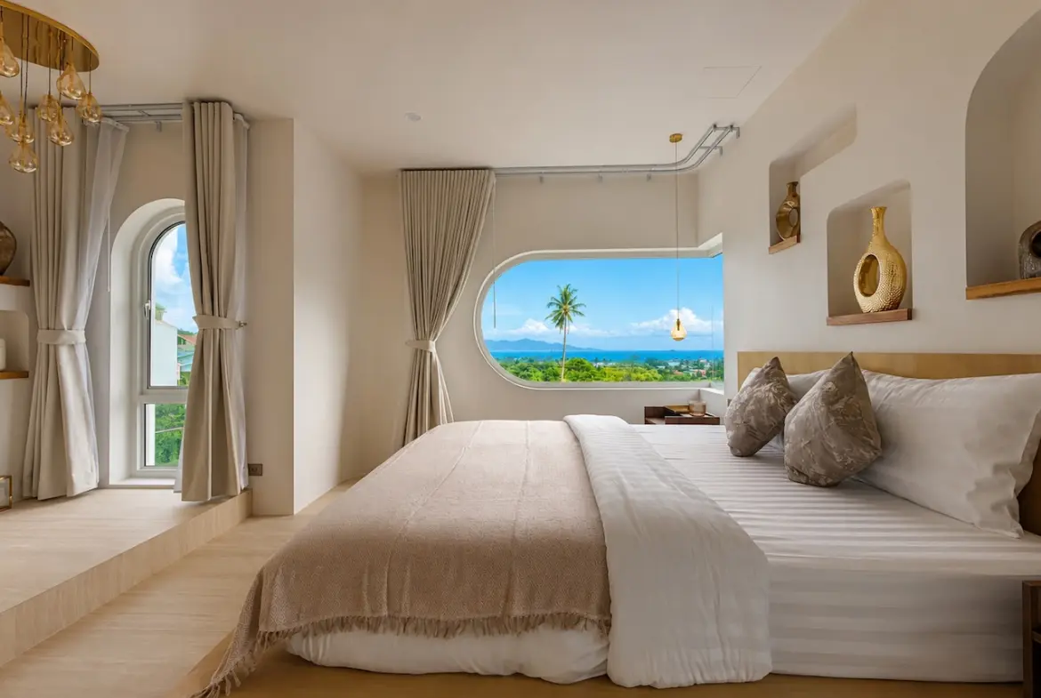 Longterm Villa Rental In Bophut Bedroom