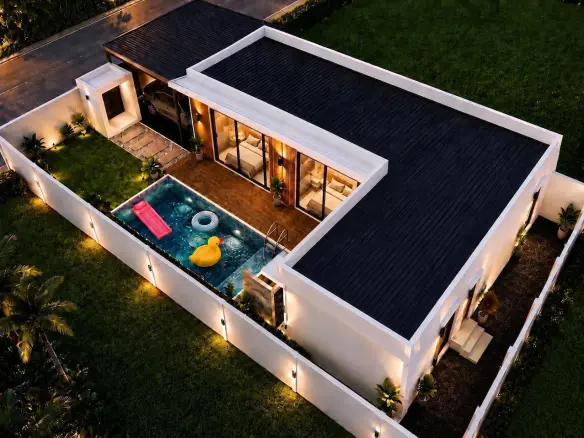 Maenam Modern Detached House Exterior