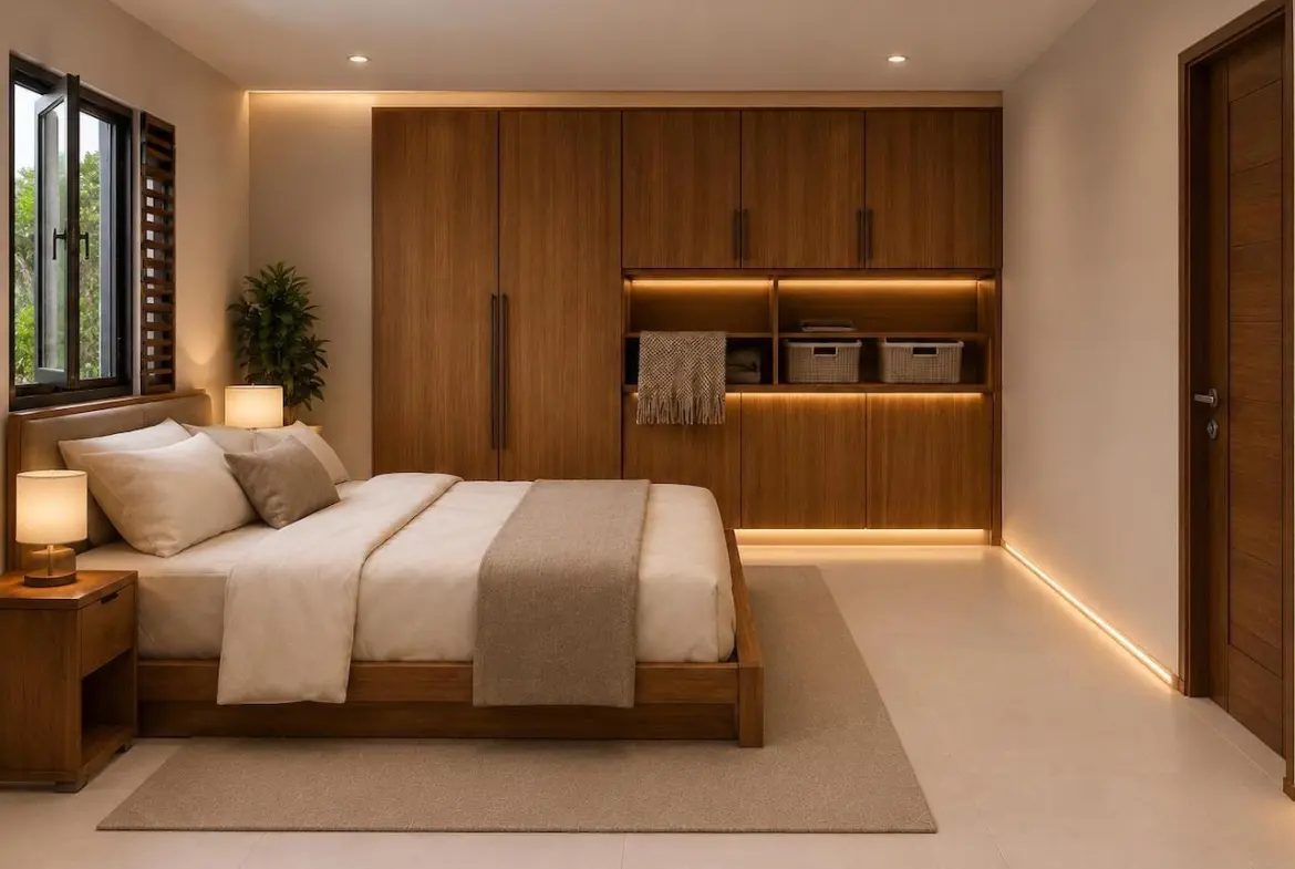 Maenam Modern Detached House Bedroom