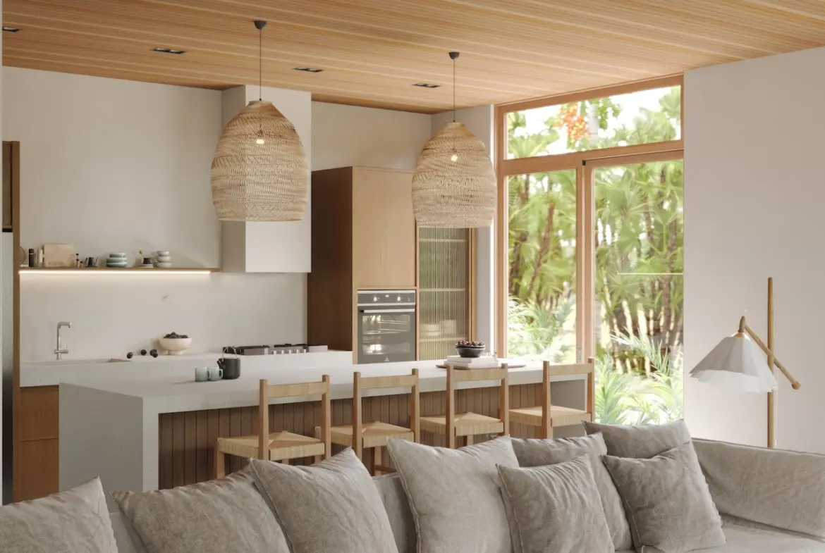 Malibu Beach Villas Living Area