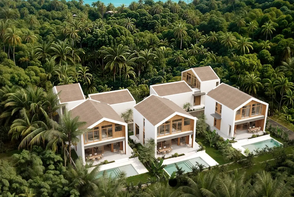 Malibu Beach Villas Aerial