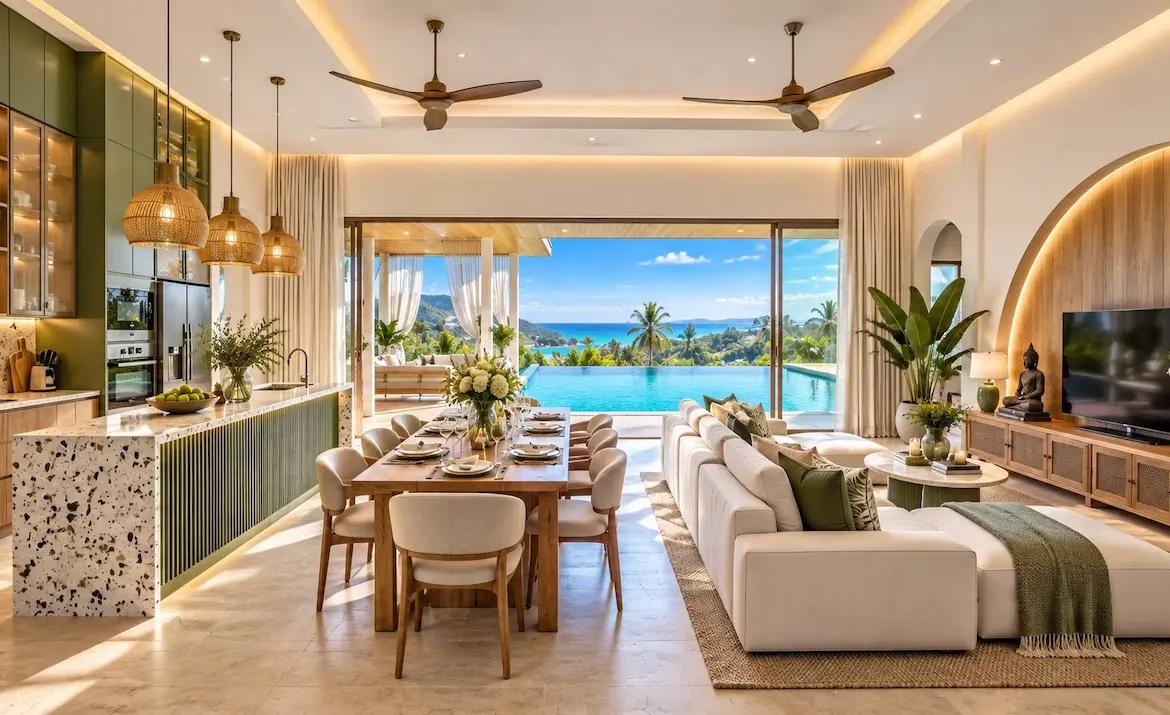 Nichakul Villas Living Area