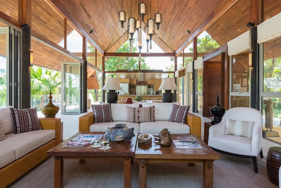 Panacea Retreat Koh Samui Living Area