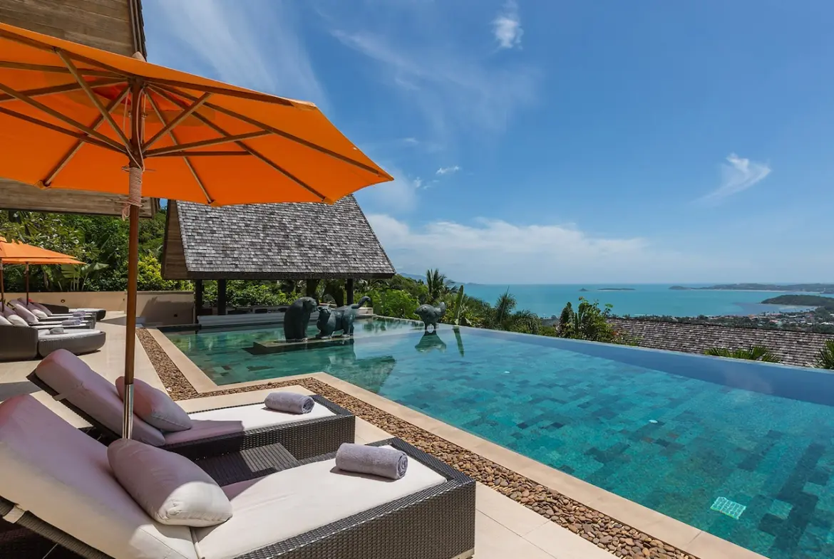Panacea Villas Koh Samui Sun Loungers