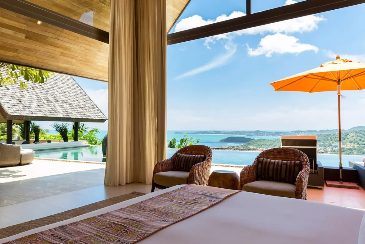 Panacea Villas Koh Samui Bedroom View