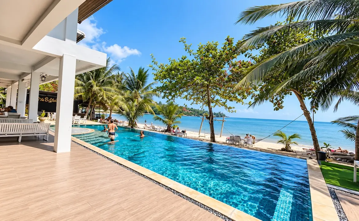 Samui Beachfront Lamai Hotel Swimming Pool