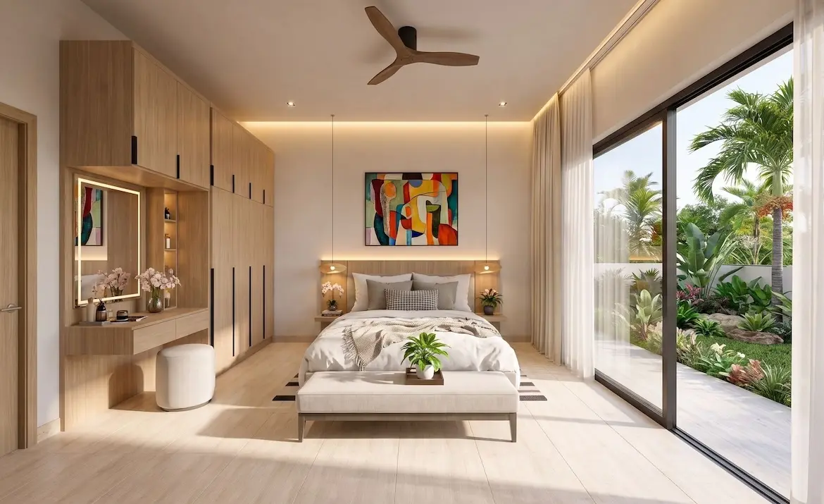 Sawasdee Bophut Villas Bedroom