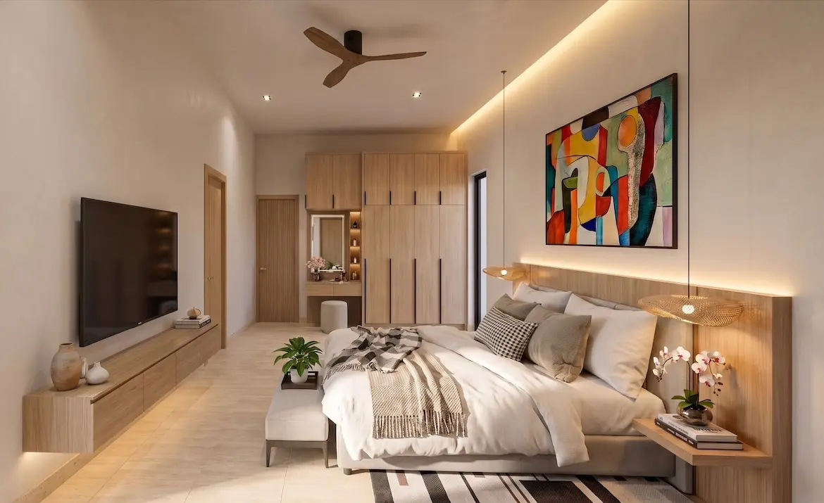 Sawasdee Bophut Villas Bedroom