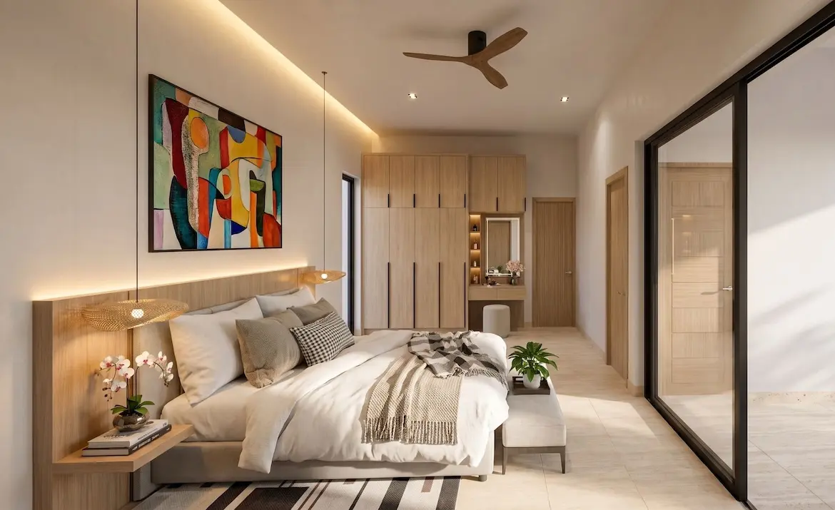 Sawasdee Bophut Villas Bedroom
