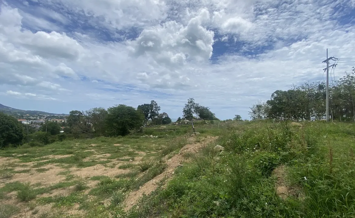 Seaview Chaweng Land For Sale Electric Pole