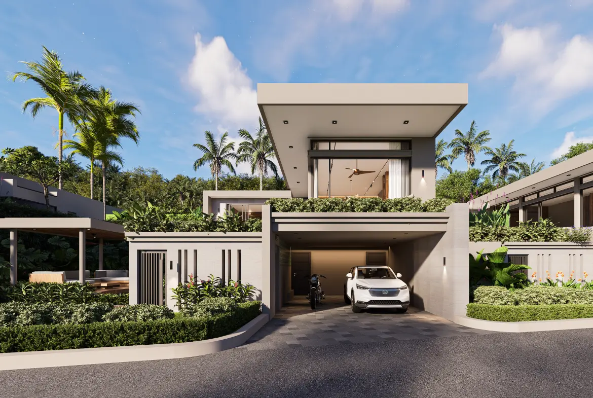 THEVA Horizon Four Bedroom Villa Parking