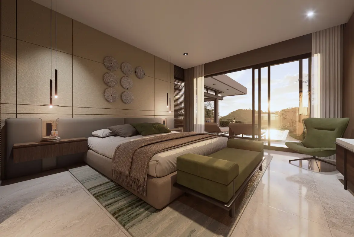 THEVA Horizon Four Bedroom Villa Bedroom