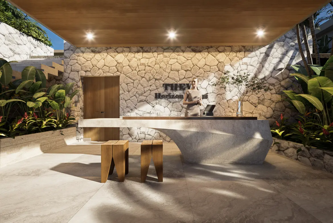 THEVA Horizon Four Bedroom Villa Reception