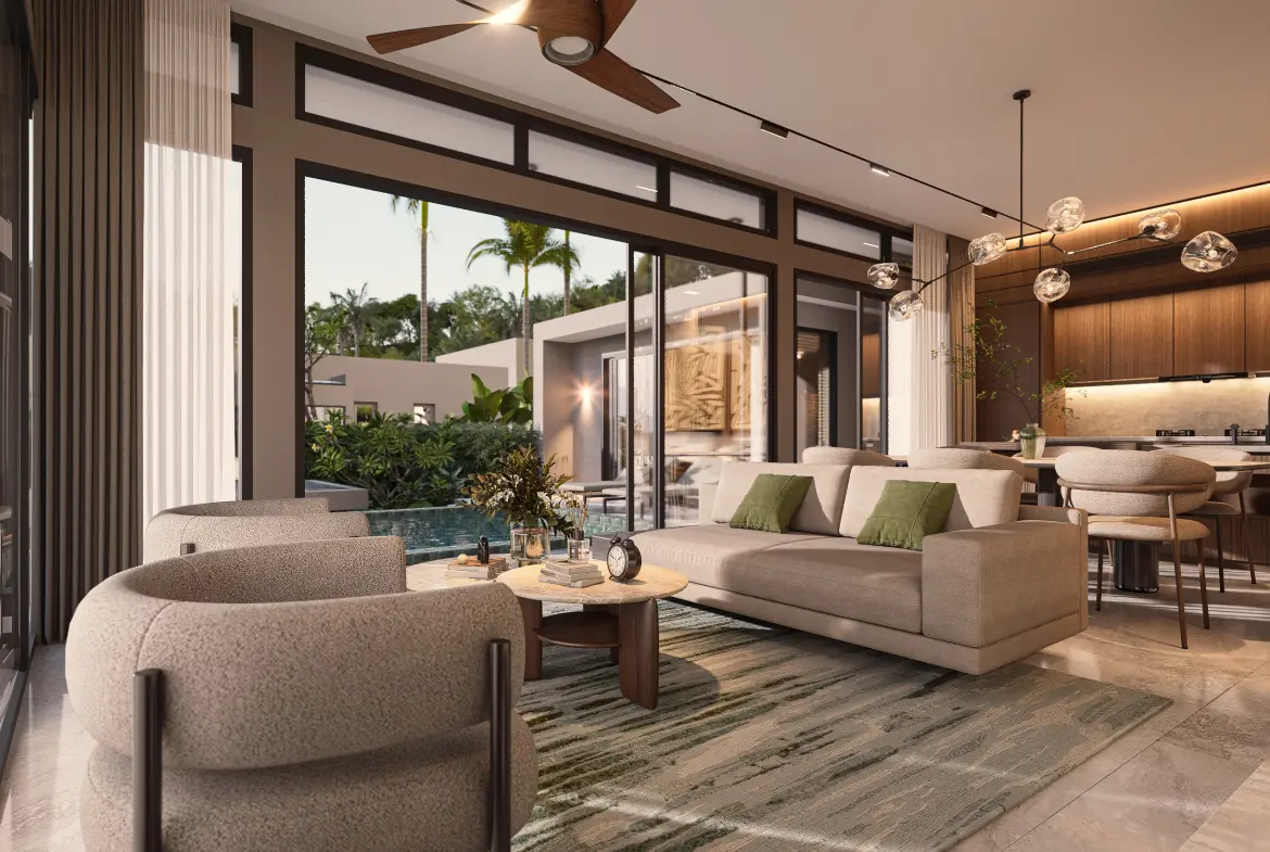 THEVA Horizon Four Bedroom Villa Living