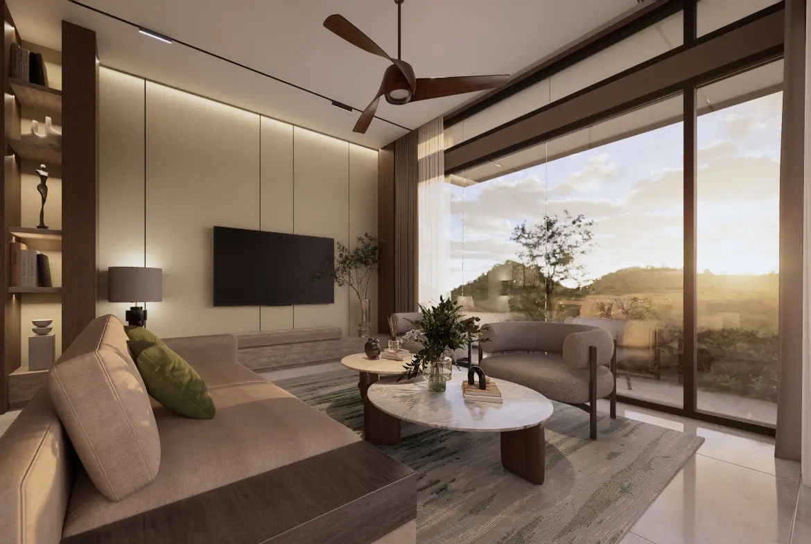 THEVA Horizon Four Bedroom Villa Living