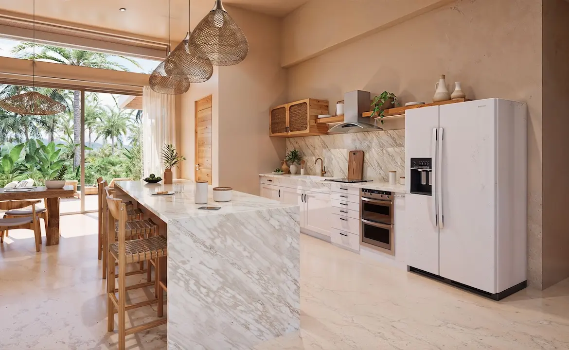 Terra Mare Villas Kitchen