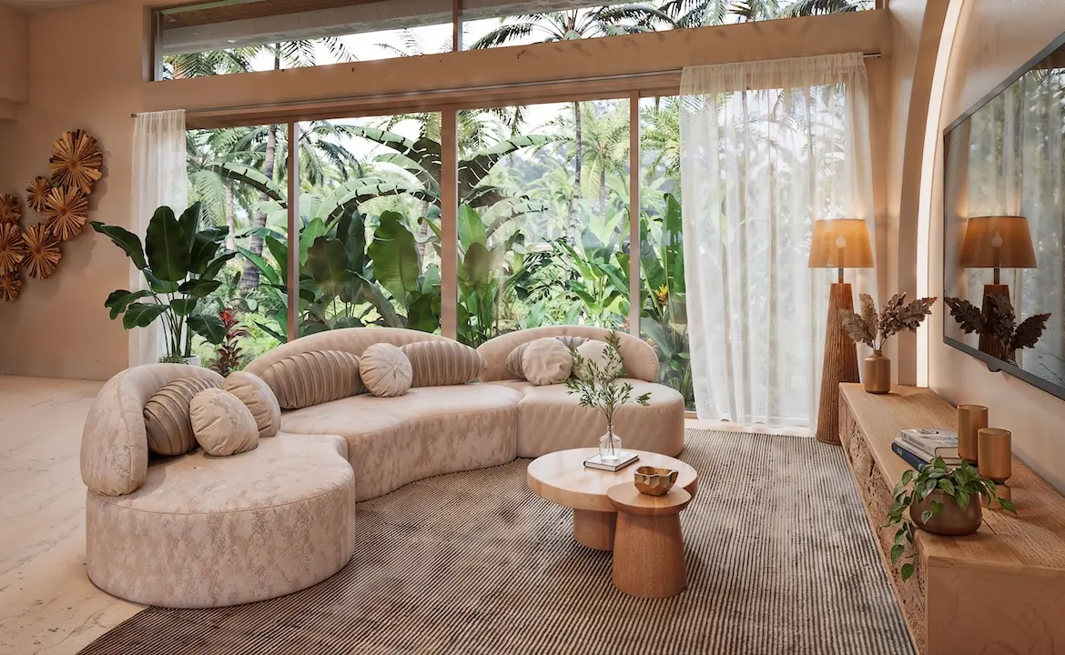 Terra Mare Villas Living Area