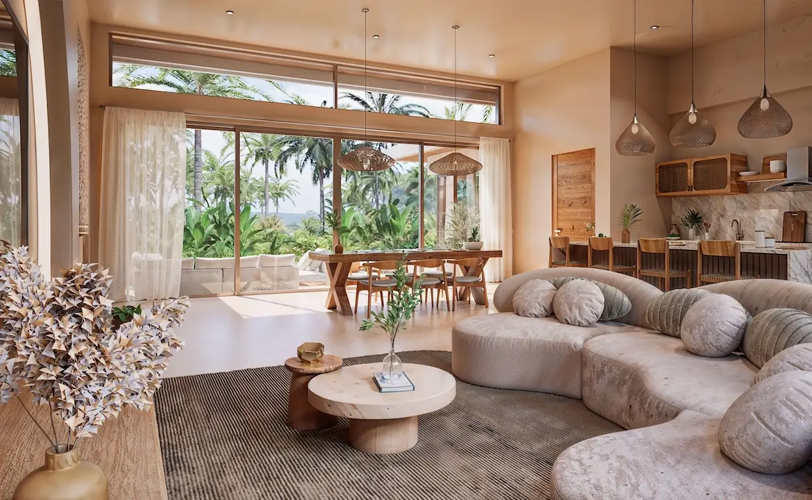 Terra Mare Villas Living Area