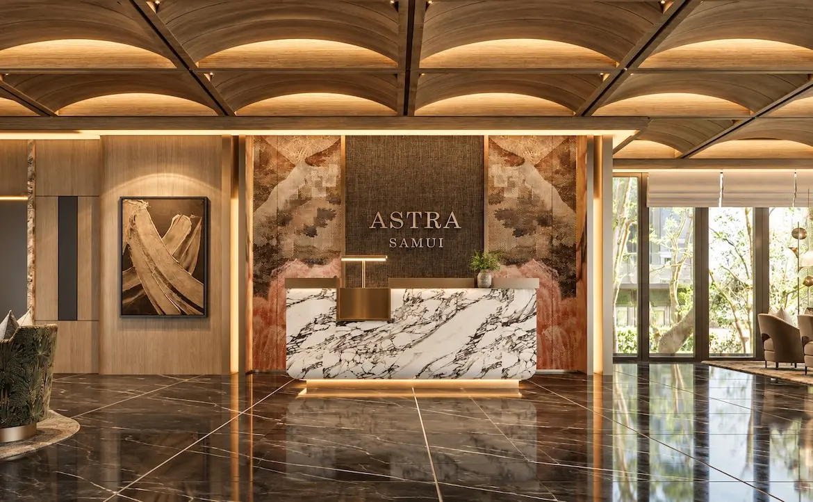 The Astra Samui Condominium Lobby