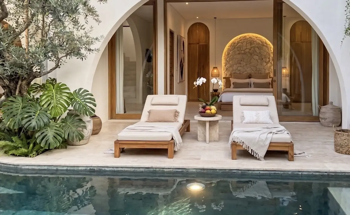 ULU VILLAS SAMUI POOLSIDE LOUNGERS
