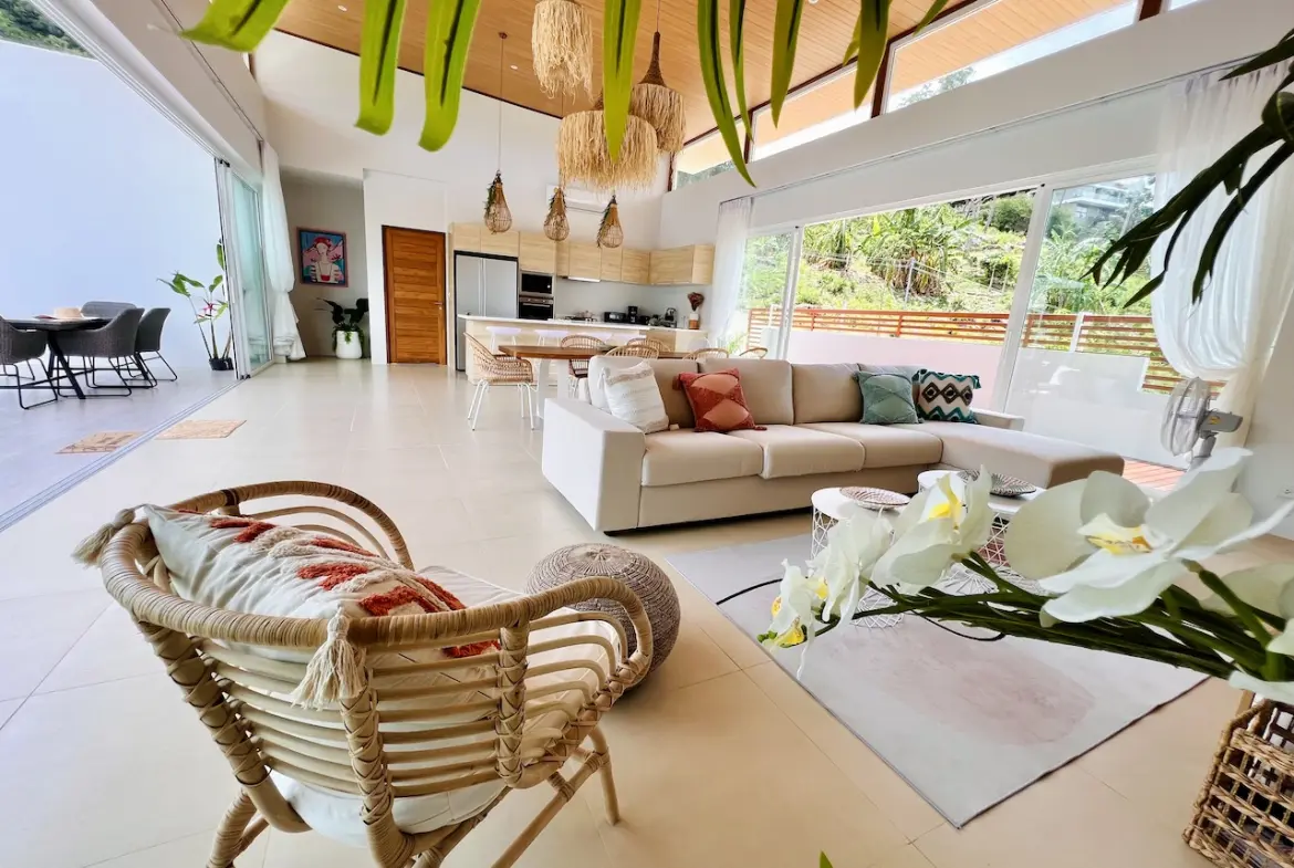 Villa My Zen Koh Samui Living Area
