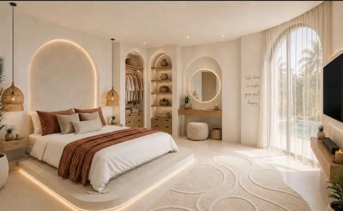 4-Bedroom Villa Casa Una Residence Bedroom
